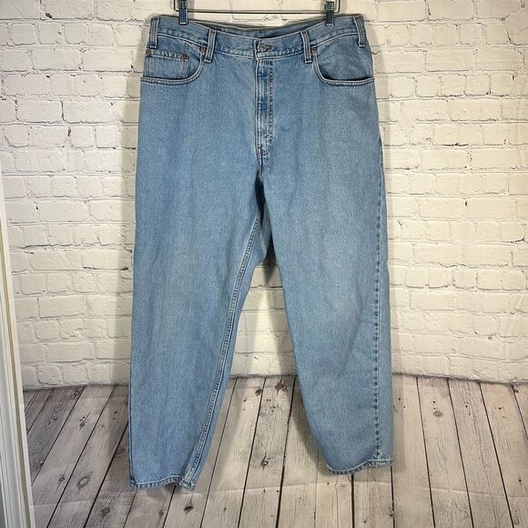 Levi’s Vintage Y2K 560 Jeans Mens Loose Fit Tapered Leg Jeans Denim size W38 L34 - Picture 1 of 9